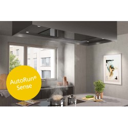 Wesco EVRE Alto 80 Noir Umluft, Deckenhaube ohne Licht (4013730-220)