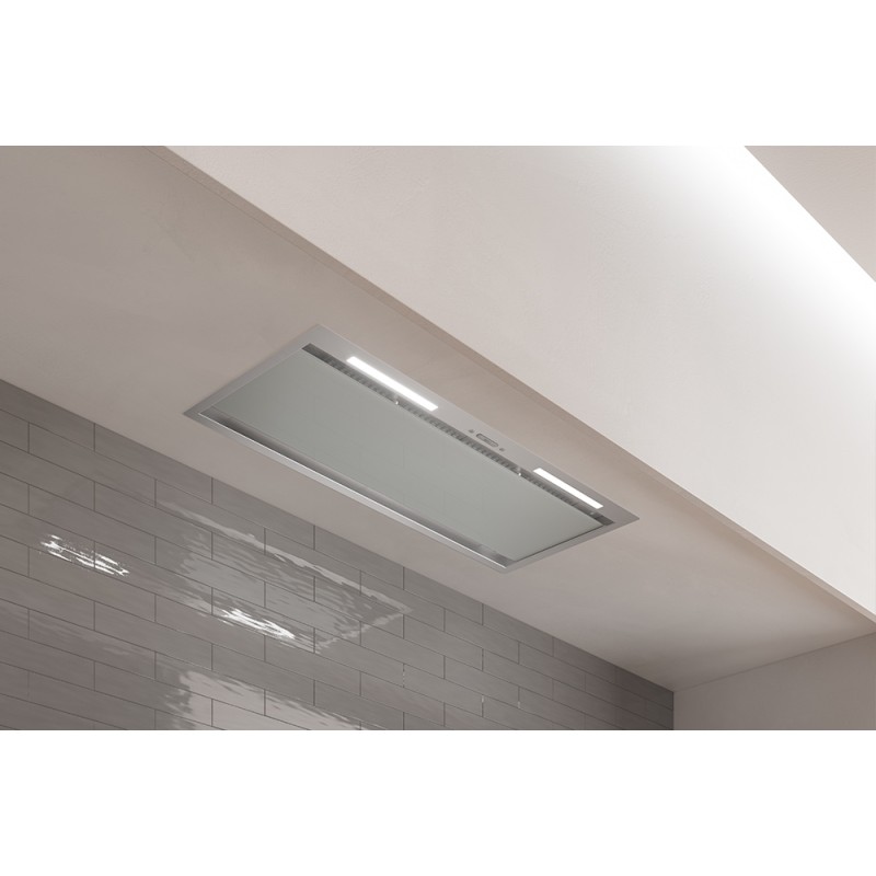 Wesco EVRE visio 80 Edelstahl Glas Blancalu, Lüfterbaustein, ECO-Linie (4011795-110)