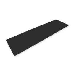 Abdeckung Lüftereinheit Kunststoff schwarz, 1000x291x3 mm (4013895)