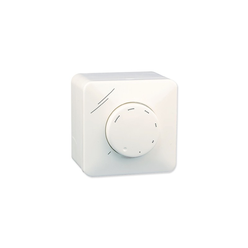 WE 15 Drehzahlregler für externe , EC-Ventilatoren UP/AP weiss komplett (4013750)