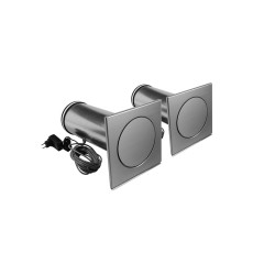 Wesco BZLR 2 Zuluftregulierung doppelt, Zuluft Wandeinbau (4007827)