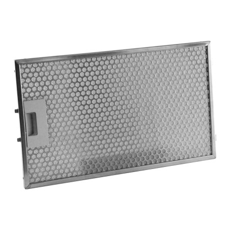 Wesco Fettfilter 389 x 234 x 9 mm Rahmen CNS, ALu, Griff kurze Seite mit Lochblech (4003625)