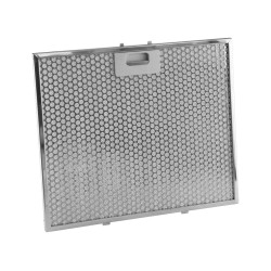 Wesco Fettfilter 368 x 305 x 9 mm, Alu, Griff lange Seite mit Lochblech (4002099)