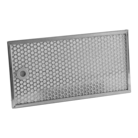 Wesco Fettfilter 318 x 169 x 9 mm, Alu, Griff kurze Seite mit Lochblech (4000667)