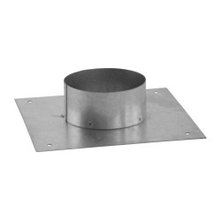Wesco Stutzen ø 100 mm verzinkt, Saugstutzen (4000570)